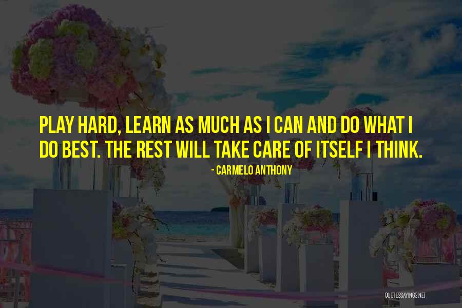 Niethammer Construction Quotes By Carmelo Anthony Niethammer Construction Quotes By Carmelo Anthony