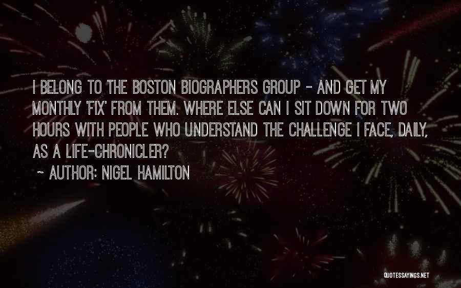 Nigel Hamilton Quotes 1279007