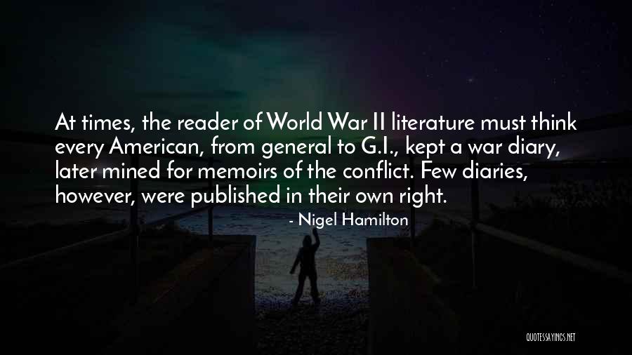 Nigel Hamilton Quotes 1750463 Nigel Hamilton Quotes 1750463