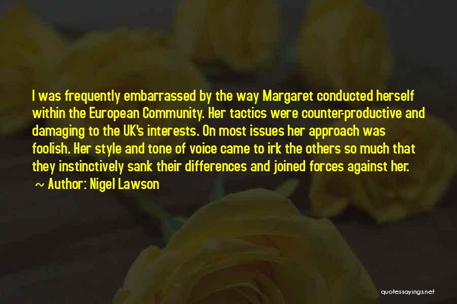 Nigel Lawson Quotes 449189