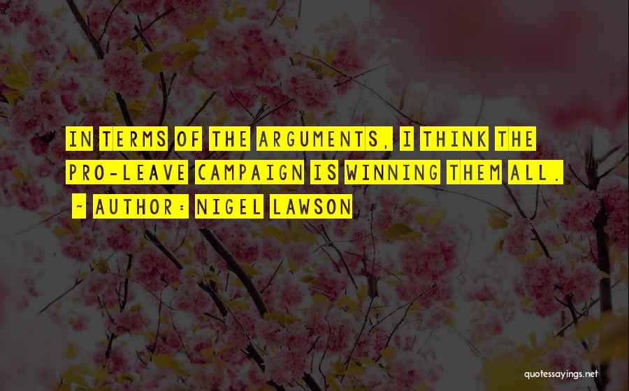 Nigel Lawson Quotes 665417