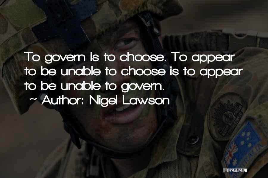 Nigel Lawson Quotes 701792