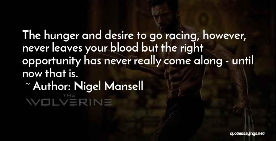 Nigel Mansell Quotes 526601