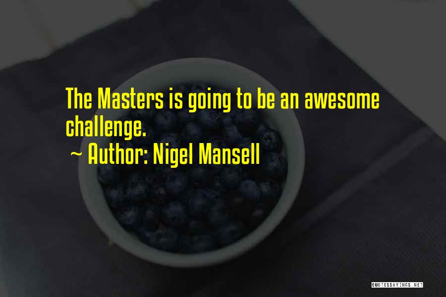 Nigel Mansell Quotes 884490