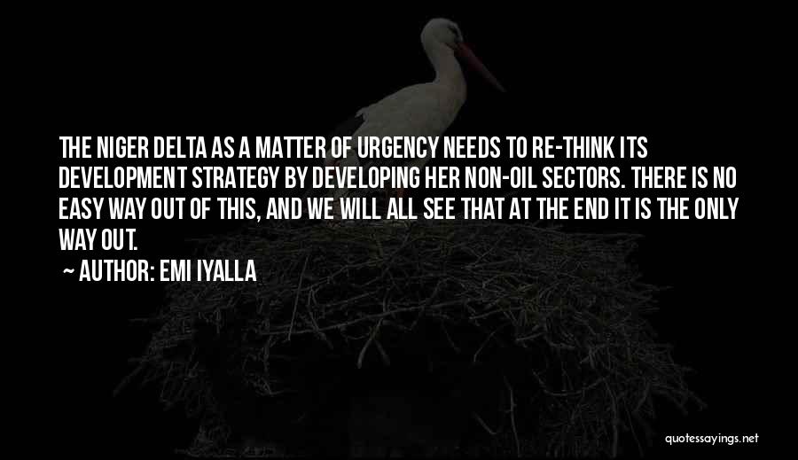 Niger Delta Quotes By Emi Iyalla