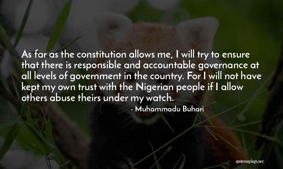 Nigerian Quotes By Muhammadu Buhari Nigerian Quotes By Muhammadu Buhari