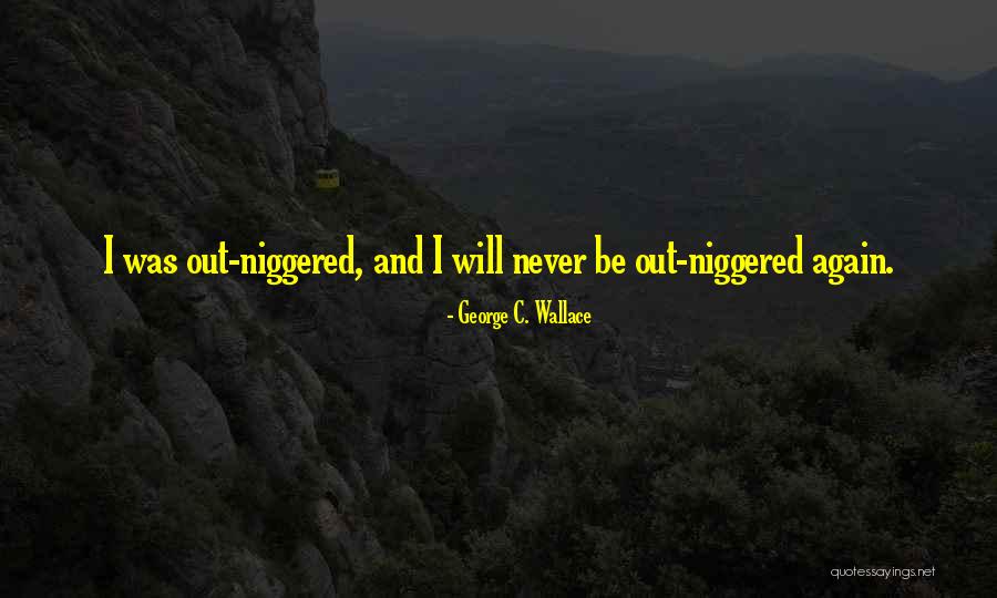 Niggered Quotes By George C. Wallace Niggered Quotes By George C. Wallace