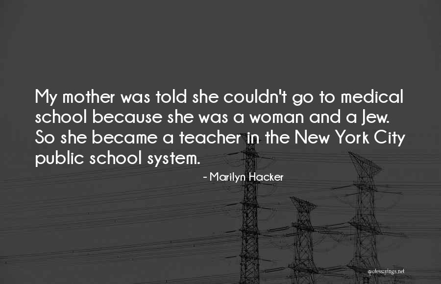Nighswander Law Quotes By Marilyn Hacker Nighswander Law Quotes By Marilyn Hacker