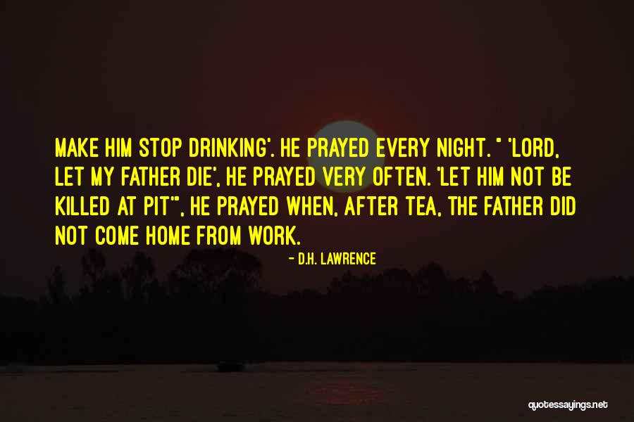 Night After Drinking Quotes By D.H. Lawrence