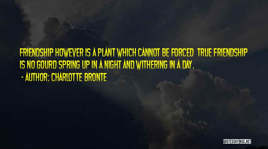 Night And Day Quotes By Charlotte Bronte