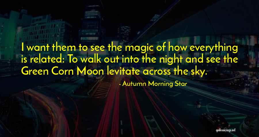 Night And Moon Quotes By Autumn Morning Star