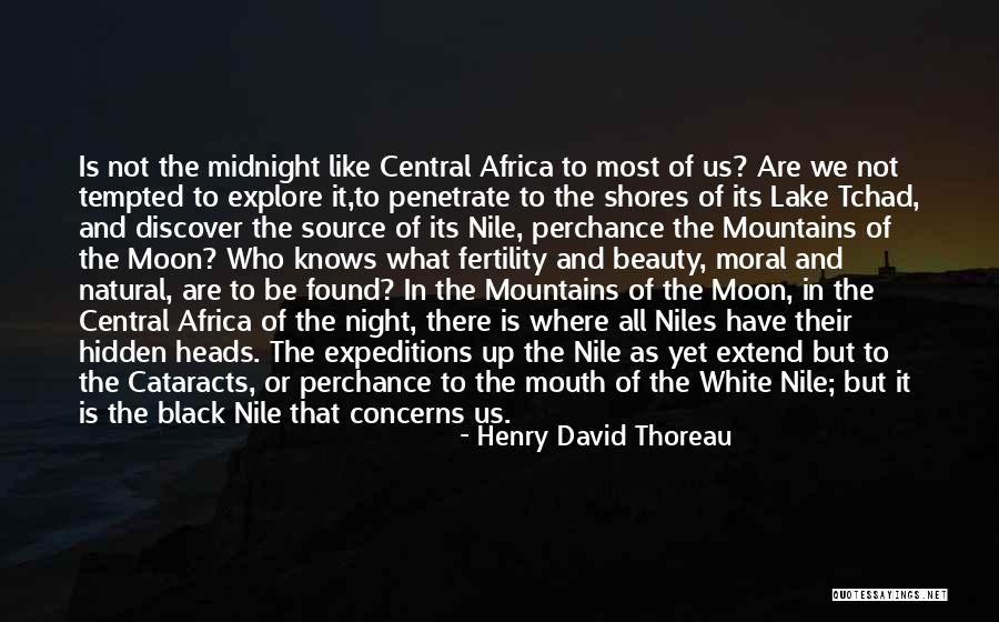 Night And Moon Quotes By Henry David Thoreau