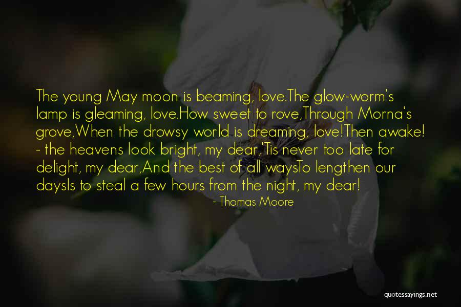 Night And Moon Quotes By Thomas Moore Night And Moon Quotes By Thomas Moore