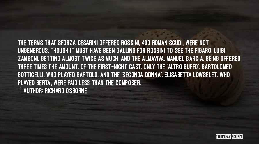 Night And Music Quotes By Richard Osborne