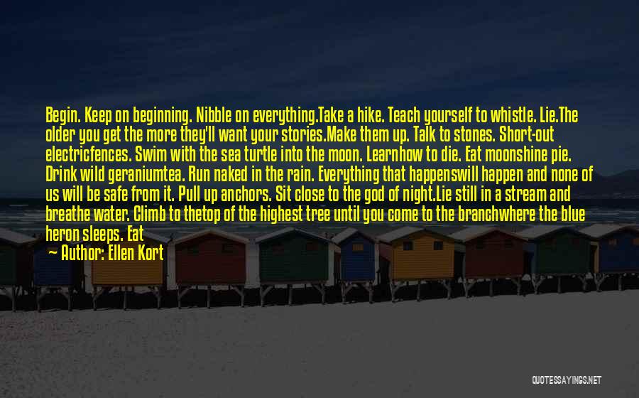Night And Sea Quotes By Ellen Kort