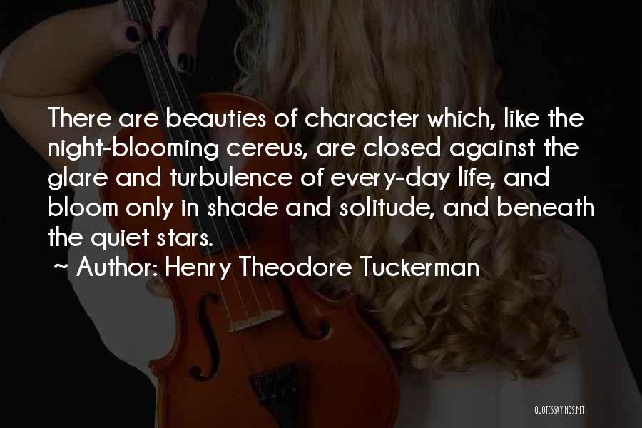 Night And Stars Quotes By Henry Theodore Tuckerman