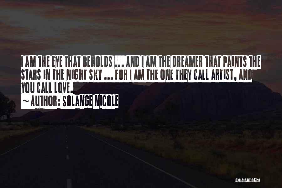 Night And Stars Quotes By Solange Nicole
