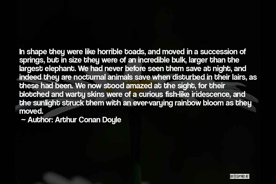 Night Animal Quotes By Arthur Conan Doyle