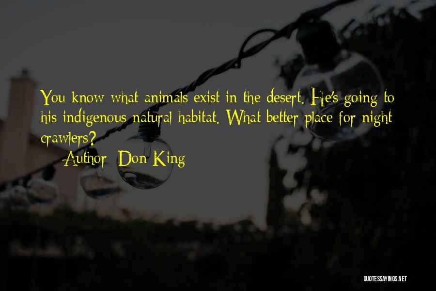 Night Animal Quotes By Don King