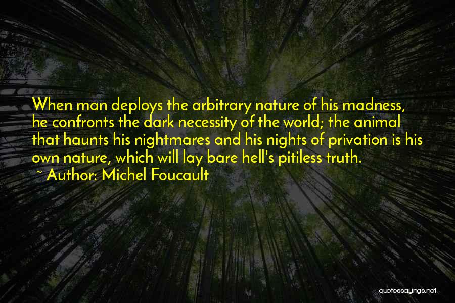Night Animal Quotes By Michel Foucault