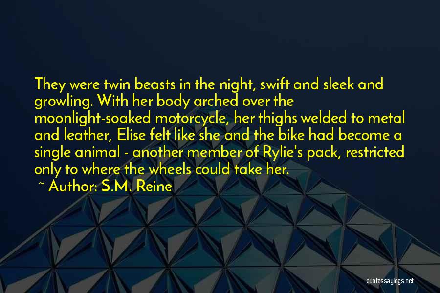 Night Animal Quotes By S.M. Reine