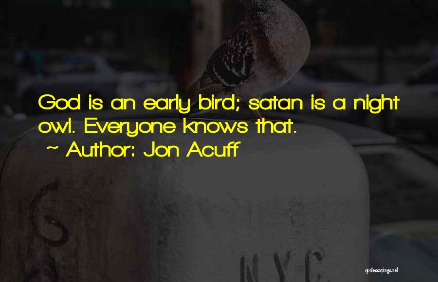 Night Bird Quotes By Jon Acuff