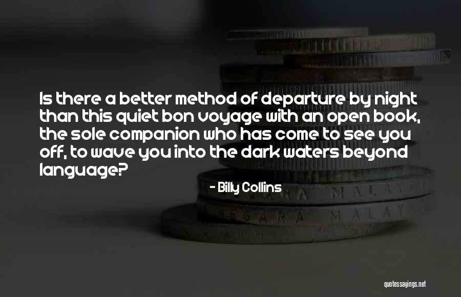 Night Book Reading Quotes By Billy Collins Night Book Reading Quotes By Billy Collins