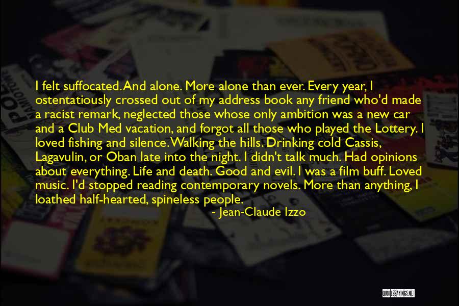 Night Book Reading Quotes By Jean-Claude Izzo Night Book Reading Quotes By Jean-Claude Izzo