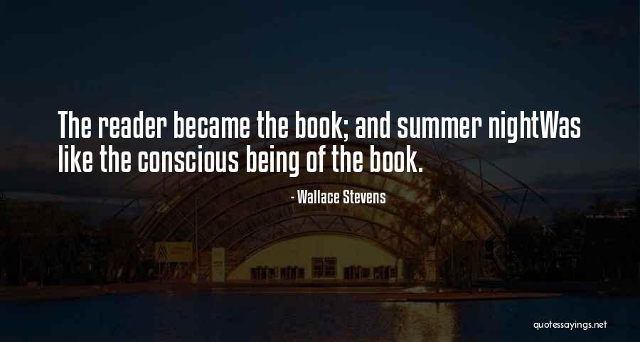 Night Book Reading Quotes By Wallace Stevens Night Book Reading Quotes By Wallace Stevens