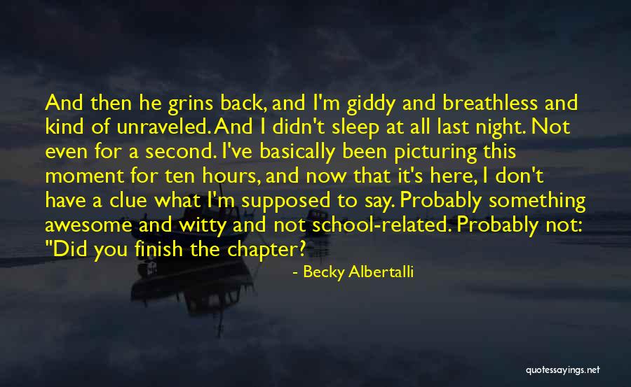 Night Chapter 2 Quotes By Becky Albertalli Night Chapter 2 Quotes By Becky Albertalli