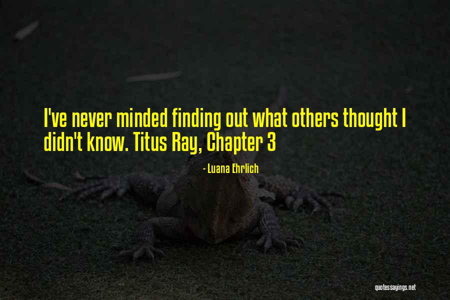 Night Chapter 7 Quotes By Luana Ehrlich Night Chapter 7 Quotes By Luana Ehrlich