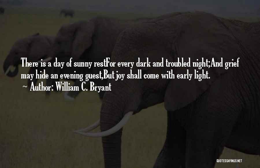 Night Dark Light Quotes By William C. Bryant