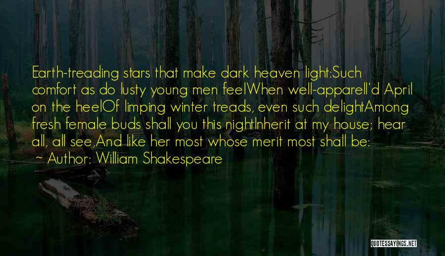 Night Dark Light Quotes By William Shakespeare