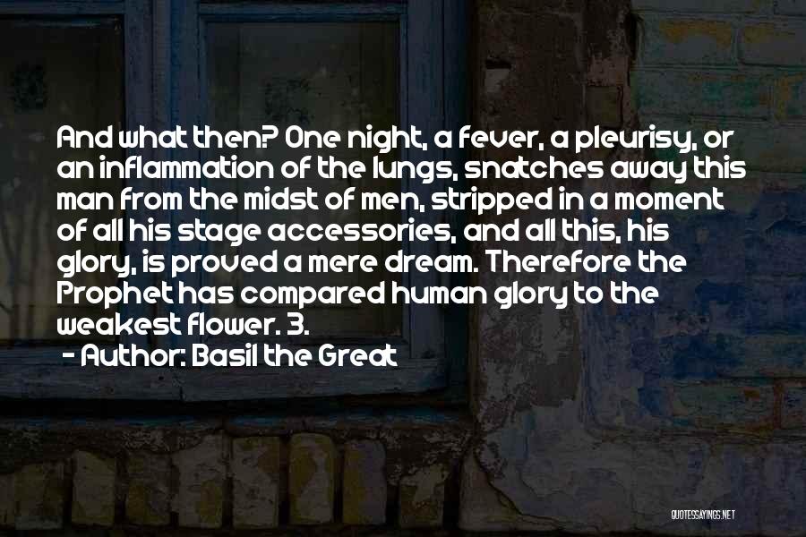 Night Dream Quotes By Basil The Great