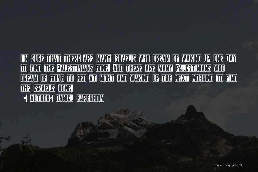 Night Dream Quotes By Daniel Barenboim