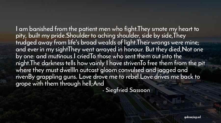 Night Drives Quotes By Siegfried Sassoon