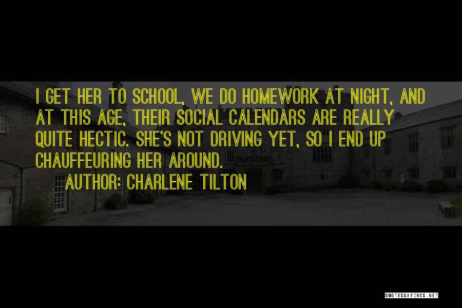 Night Driving Quotes By Charlene Tilton