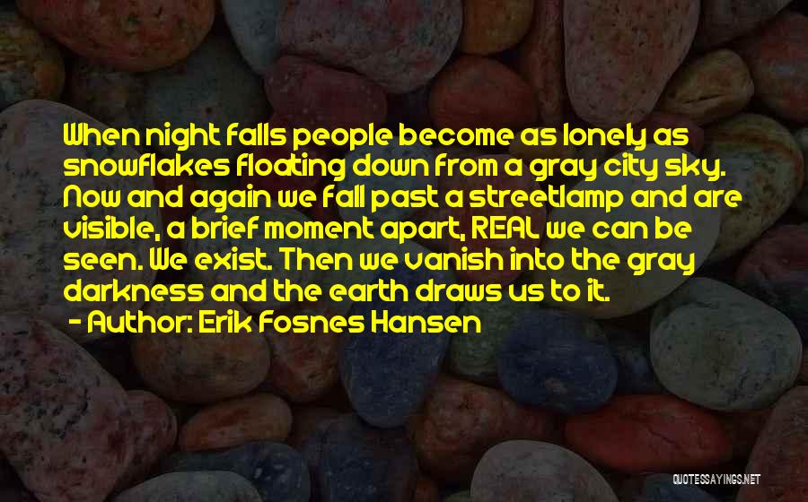 Night Falls Quotes By Erik Fosnes Hansen