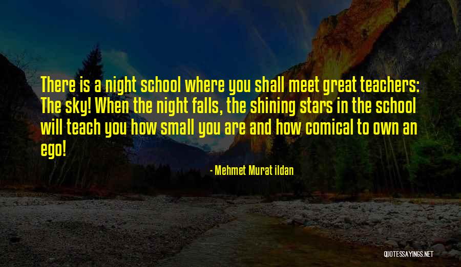 Night Falls Quotes By Mehmet Murat Ildan