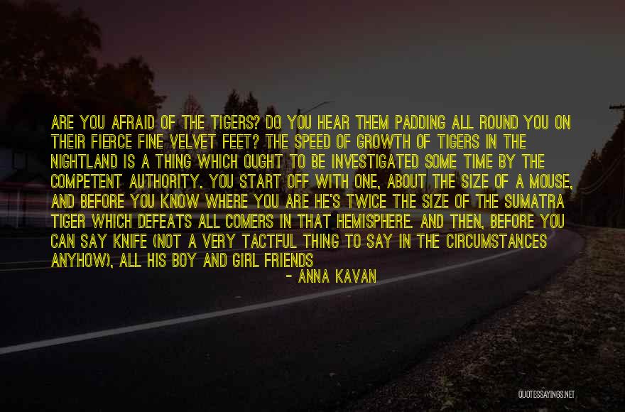 Night Friends Quotes By Anna Kavan Night Friends Quotes By Anna Kavan