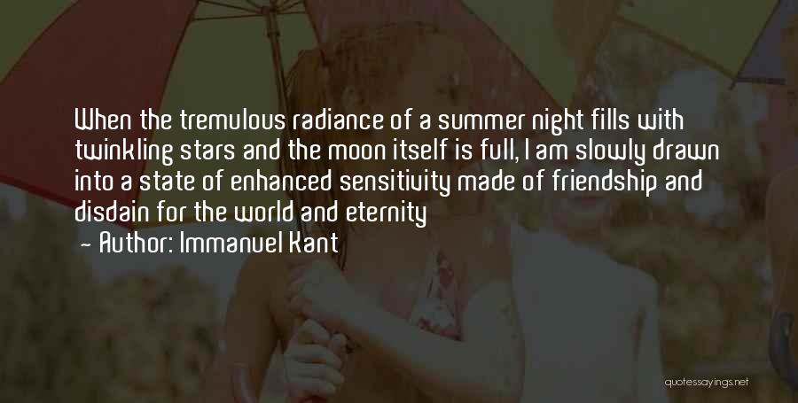 Night Full Of Stars Quotes By Immanuel Kant