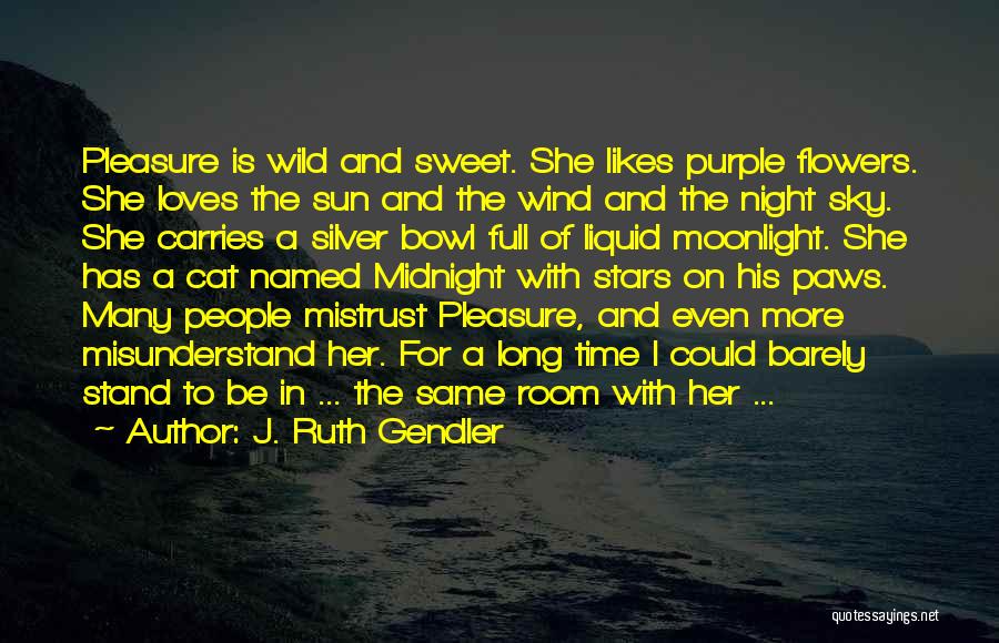 Night Full Of Stars Quotes By J. Ruth Gendler