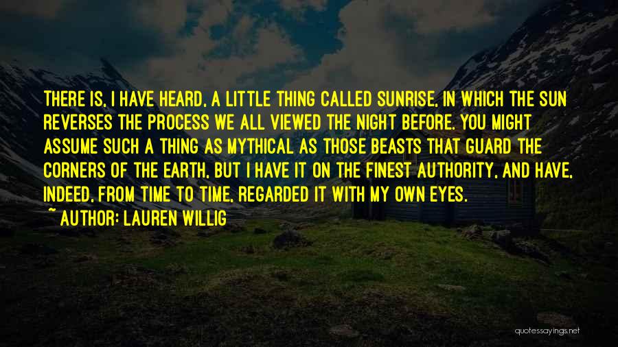 Night Guard Quotes By Lauren Willig