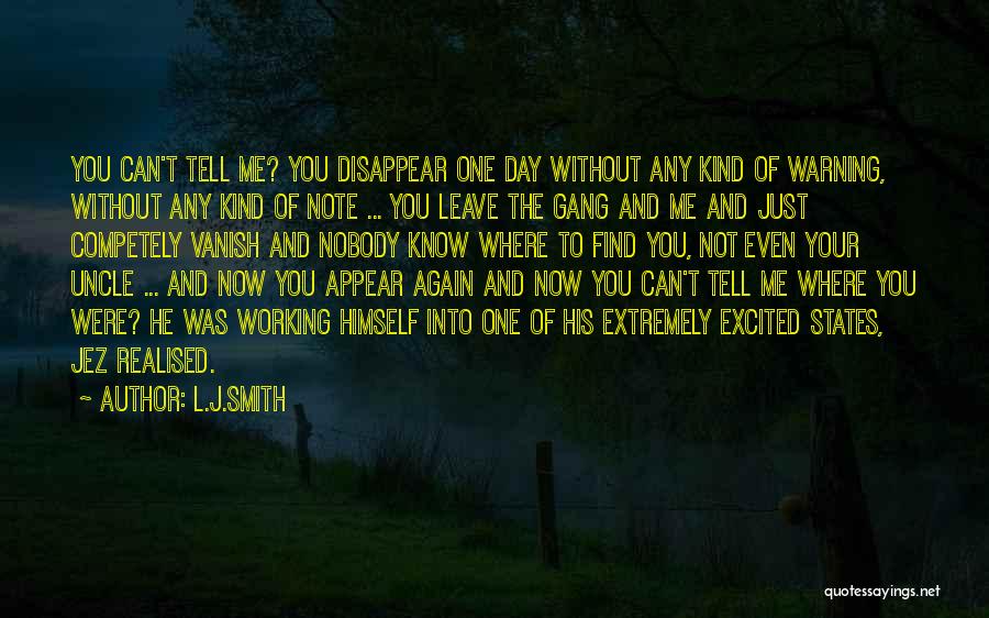 Night Huntress Quotes By L.J.Smith