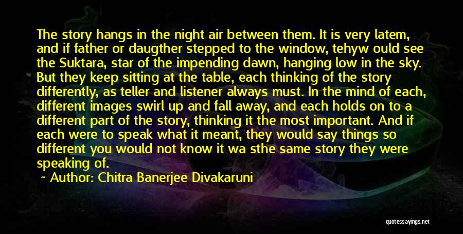 Night Images And Quotes By Chitra Banerjee Divakaruni