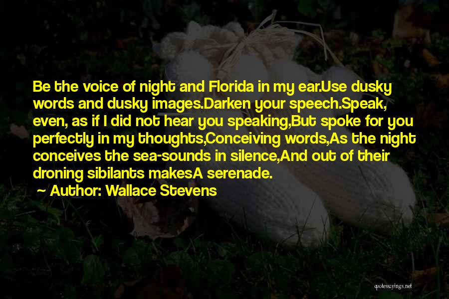 Night Images And Quotes By Wallace Stevens