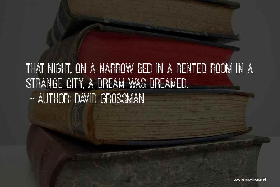 Night In City Quotes By David Grossman