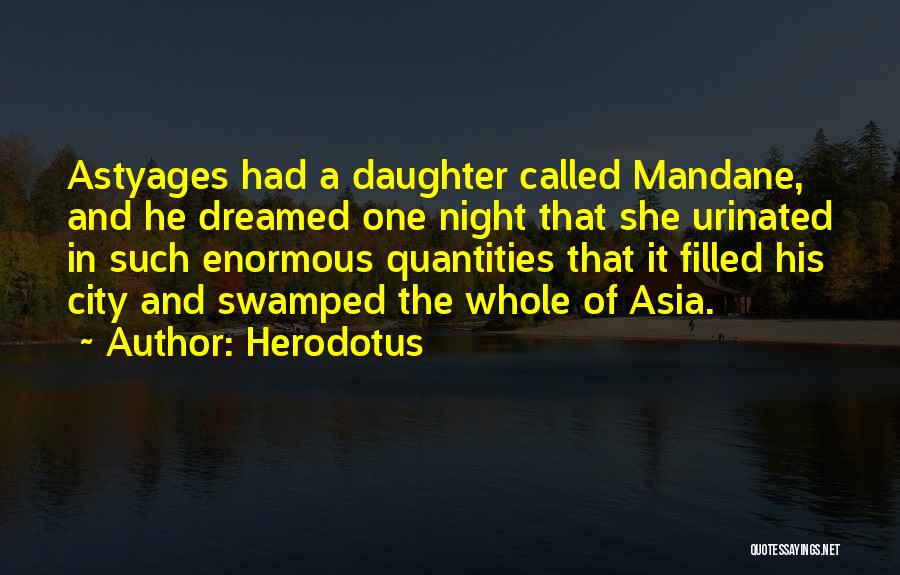 Night In City Quotes By Herodotus