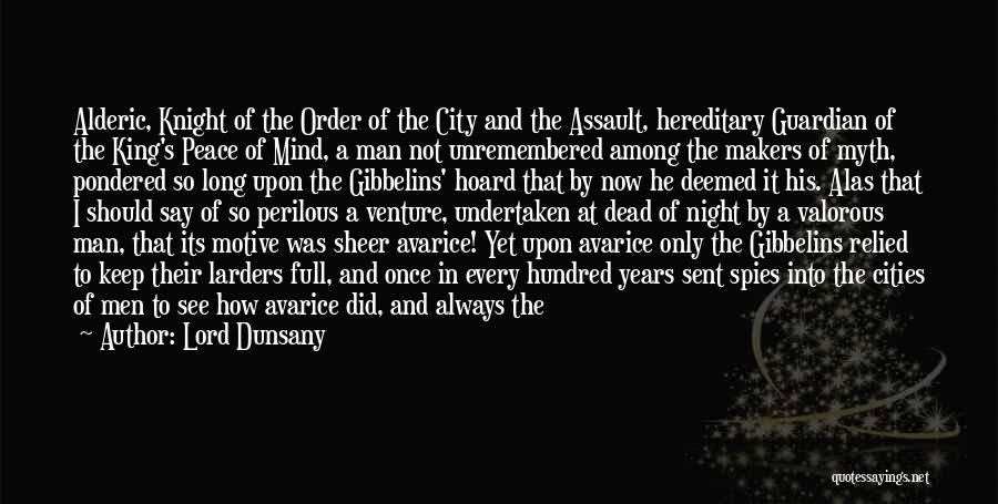 Night In City Quotes By Lord Dunsany