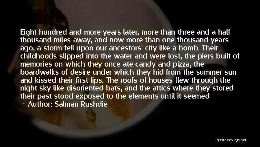 Night In City Quotes By Salman Rushdie